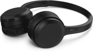 
Headphone Philips bluetooth on-ear com microfone e energia para 15 horas na cor preto