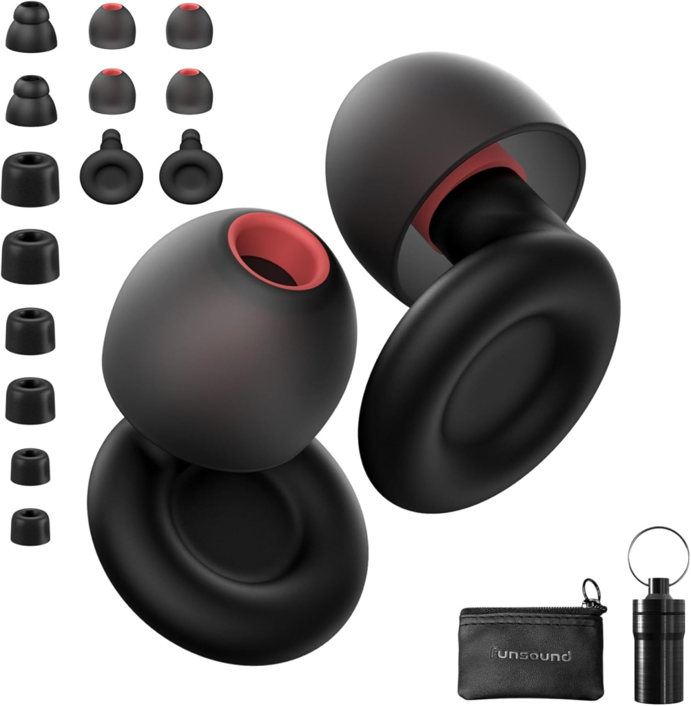 Tampões de silicone da FUNSOUND