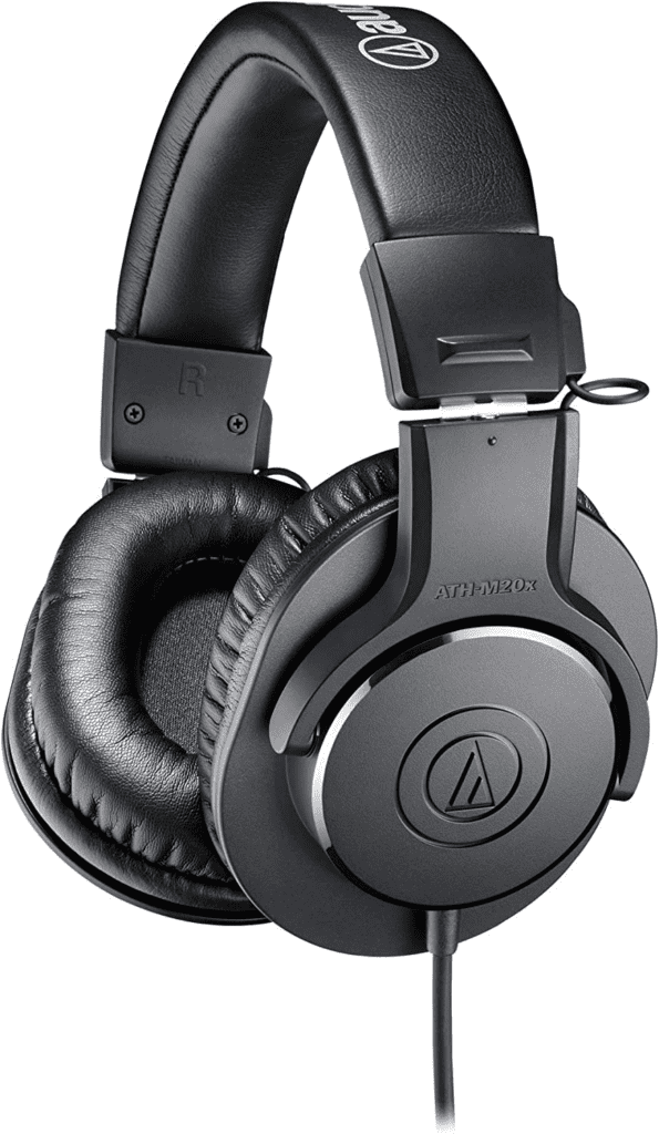 Fone de ouvido Audio Technica ATH-M20x - Um dos fones de ouvido mais elogiados pelos clientes.