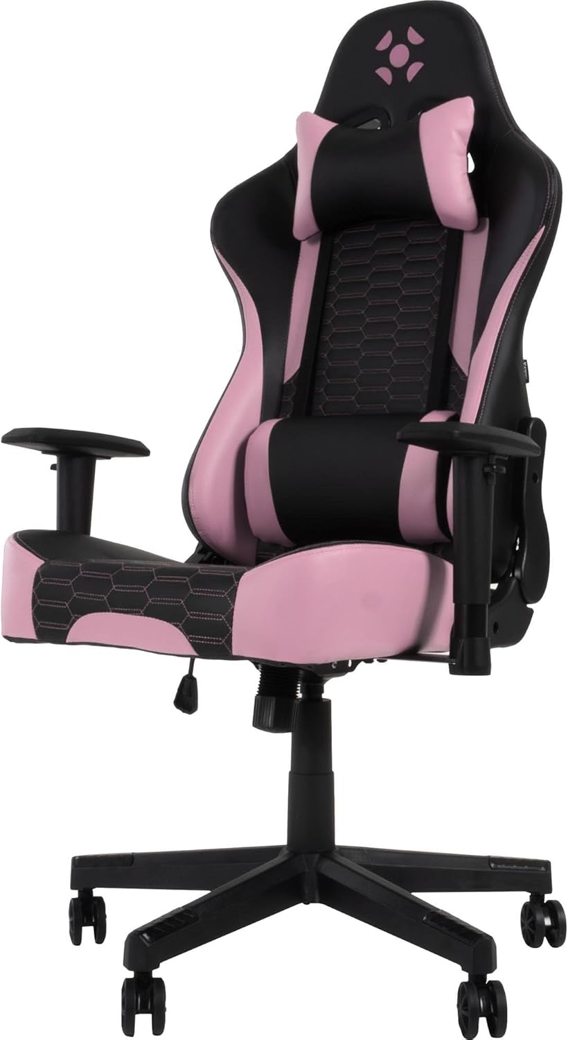 Cadeira gamer Cruiser Fortrek rosa e preto