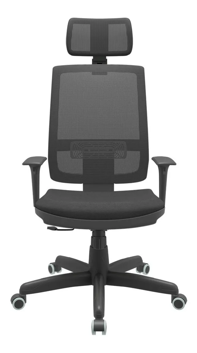 Cadeira ergonômica Plaxmetal Brizza Presidente