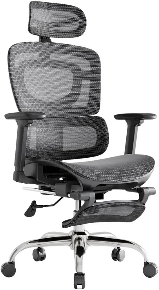 Cadeira de escritório ergonômica LuvinCo Mônaco Bt07 - Melhores cadeiras para home office