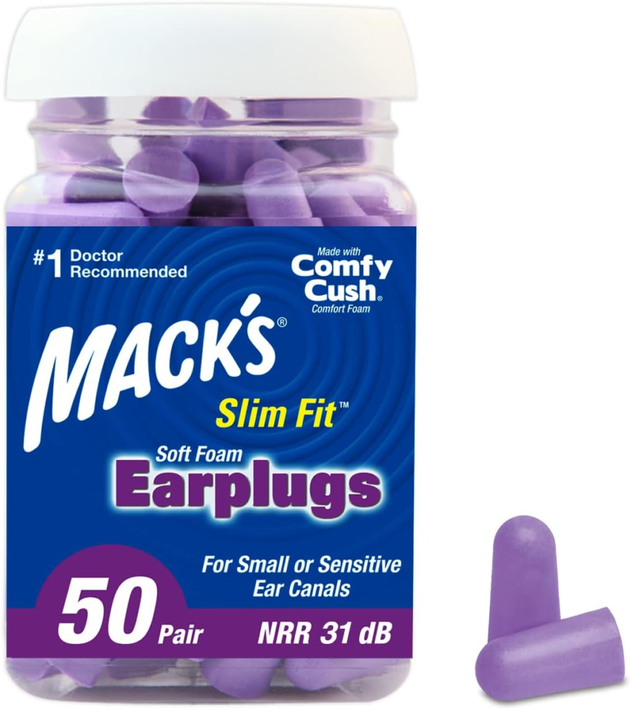 Tampão de ouvido de espuma Mack's Slim Fit