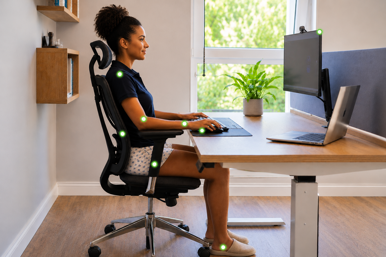 5 passos para ajustar a sua cadeira ergonômica corretamente
