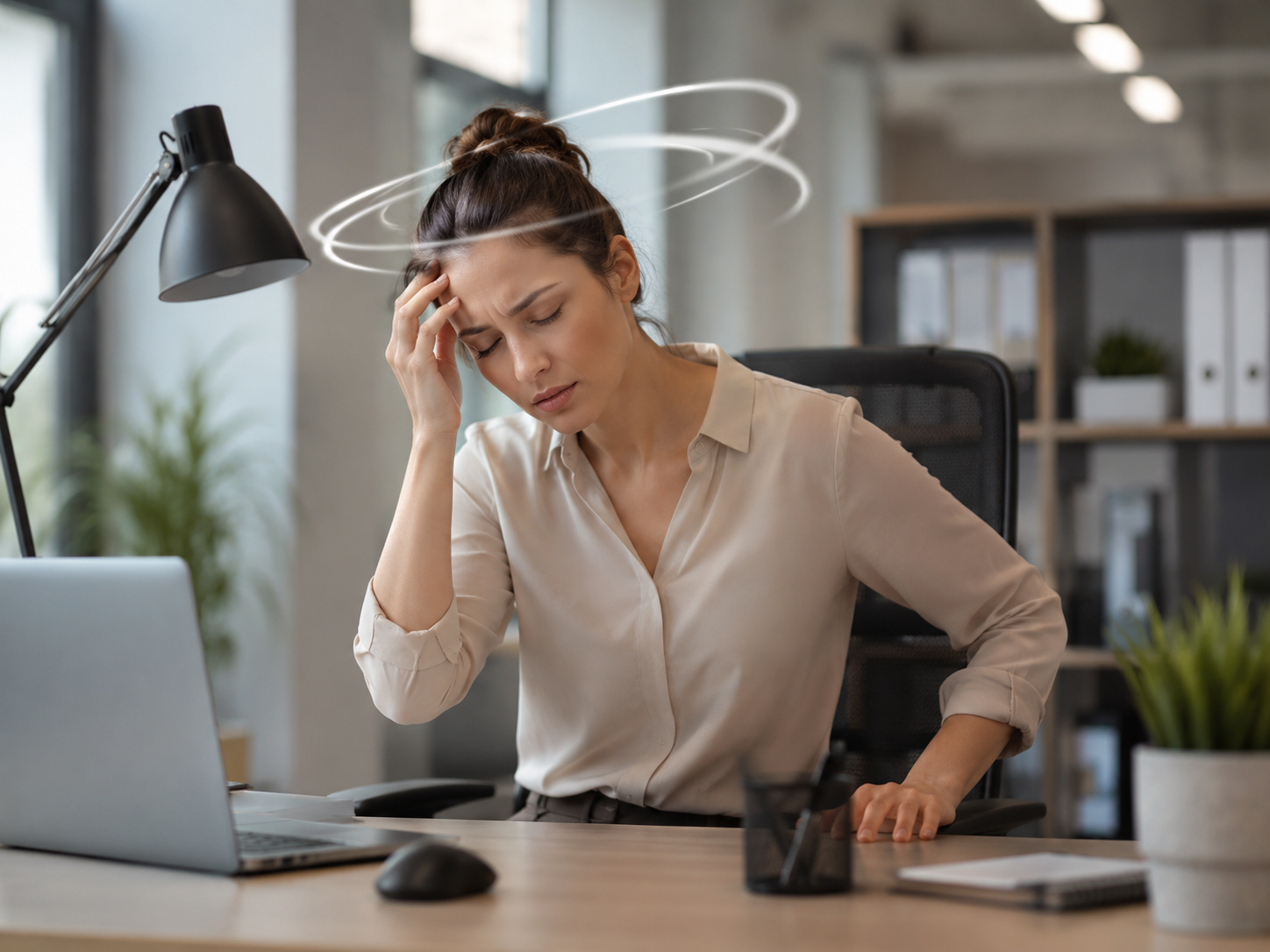 Tontura no trabalho: postura, ergonomia e uso de telas podem piorar o sintoma?